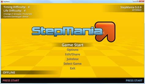 play stepmania online free.